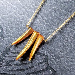 Gold Mother of Pearl Necklace